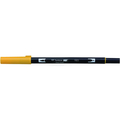 トンボ鉛筆 デュアルブラッシュペン ABT Crome Yellow F040120-AB-T985