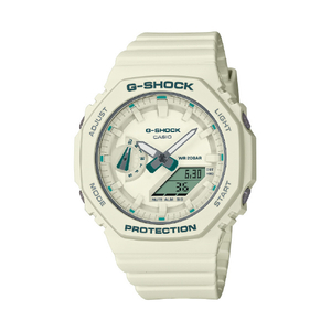 カシオ 腕時計 G-SHOCK ホワイト/グリーン GMA-S2100GA-7AJF-イメージ1