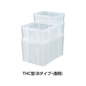 トラスコ中山 THC型コンテナ 有効内寸541×371×310 青 FC652GU-3747972-イメージ3