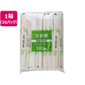 大和物産 紙完封 節付竹丸箸楊枝無100膳*30パック FCE681A-20029