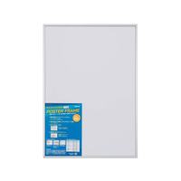 ナカバヤシ ワンプッシュパネル ポスターフレーム B2 シルバー FCD570G-F-PA-103-SV