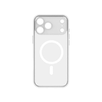 グルマンディーズ iPhone17 Pro Max用MagSafe対応プランプフレームケース IIIIfit クリア IFT-192CL