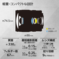 ニコン NZDXVR16-50F2.8 NIKKOR Z DX 16-50mm f/2．8 VR |エディオン
