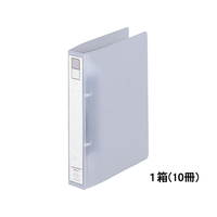 リヒトラブ リングファイル(カドロック&ツイストリング)A5タテ背幅36白10冊 1箱(10冊) F913835-F881U-1