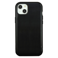 グルマンディーズ iPhone 15 Plus/14 Plus用耐衝撃ケース IIIIFIT ブラック IFT-162BK