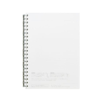 リヒトラブ オープンリングノート B6 クリヤー FC090PJ-N2723-1