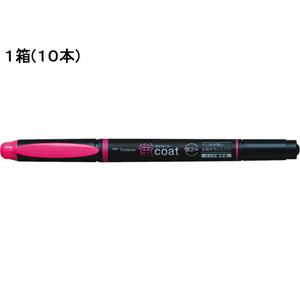 トンボ鉛筆 蛍コート 桃 10本 1箱(10本) F837816-WA-TC90-イメージ1