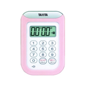 タニタ 丸洗いタイマー100分計 TD‐378‐PK FC754JT-7658699-イメージ1
