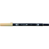トンボ鉛筆 デュアルブラッシュペン ABT Light Sand F040121-AB-T990