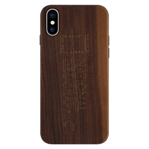 National Geographic iPhone XS/X用ケース Nature Wood ウォルナット NG12960IX-イメージ1