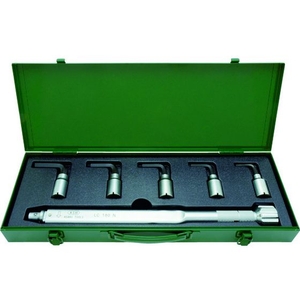 旭金属工業 トルクレンチ六角棒スパナヘッドセット LC180N+6-14mm FC331JC-8384864-イメージ1