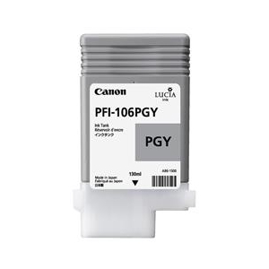 キヤノン 顔料インクタンク(130ml) フォトグレー PFI-106PGY-イメージ1
