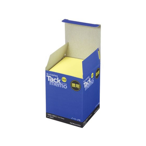 コクヨ タックメモ お徳用 ノート 75×75 黄 100枚×10冊 F875213-ﾒ-2001N-イメージ3