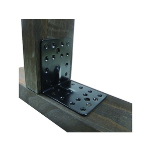 ダイドーハント マルチ金物 L型 ブラック 2.3×40×55×55 FC043ET-8586054-イメージ5