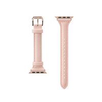PGA Apple Watch 42/41/40/38mm用PUレザーバンド ピンク PGAW41PU05PK