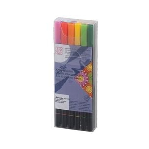 呉竹 ZIG アート&グラフィック ツイン ベーシック12色 TUT-8012VBA-イメージ1