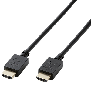 エレコム PremiumHDMIケーブル(やわらか) 2．0m ブラック CAC-HDPY20BK-イメージ1