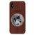 National Geographic iPhone XS/X用ケース Metal-Deco Wood Case ローズウッド NG12961IX-イメージ1