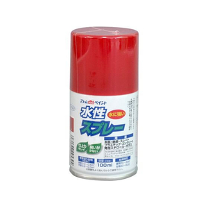 アトムサポート アトムペイント/水性スプレー 100mL 赤 FC598SM-イメージ1