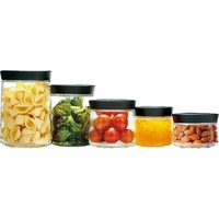 アスベル フォルマ 密閉ガラスポット MG-500 ホワイト 1143 FCL0587-050198006