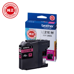 ブラザー インクカートリッジ マゼンタ LC21EM ブラザー インクカートリッジ マゼンタ LC21EM