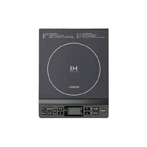 コイズミ IHクッキングヒーター グレー KIH1407H-イメージ1