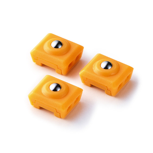 エレコム トラックボール用交換パーツ(ボールローラー支持ユニット) オレンジ M-TU03SS-イメージ2