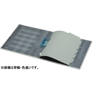 コクヨ チューブファイルNEOS A4タテ とじ厚80mm ターコイズブルー 10冊 F030077-ﾌ-NE680B-イメージ2