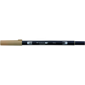 トンボ鉛筆 デュアルブラッシュペン ABT Sand F040123-AB-T992-イメージ1