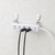 ヤザワ 3Pマグネットフック付タップ4個口5m ホワイト H5HJKP405WH-イメージ4