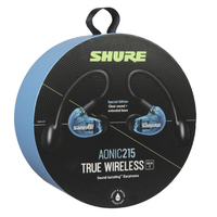 SHURE SE21DYBL+TW2A 完全ワイヤレス高遮音性イヤホン 第2世代