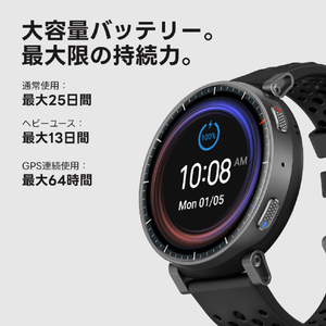 Amazfit ACTIVE MAX ブラック SP170080-C01-イメージ13