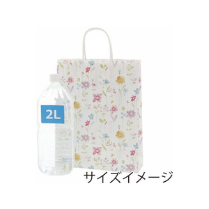 シモジマ 紙袋 25チャームバッグ MS1 フラワーアラカルト 50枚 FCN4389-003276831-イメージ5