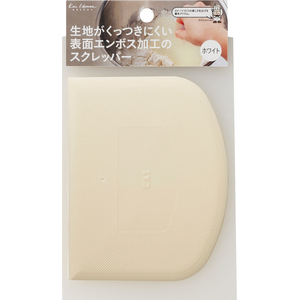 貝印 KHS スクレッパーエンボス(ホワイト) FCJ650F-DL6288-イメージ2