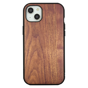 グルマンディーズ iPhone 15 Plus/14 Plus用耐衝撃ケース IIIIFIT PREMIUM ウォールナット IFT-163WN-イメージ1