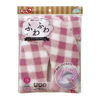 レック 吸着べんざシート(チェック) ぴたQ ピンク ｷﾕｳﾁﾔｸﾍﾞﾝｻﾞｼ-ﾄﾁｴﾂｸPBB496