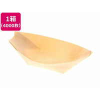 スワン 白樺舟皿 2.5寸 4000枚 FC946SA-004636355