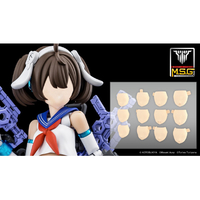 コトブキヤ KP889 メガミデバイス M．S．G 08 フェイスセット BUSTER DOLL用 スキンカラーA KP889ﾌｴｲｽｾﾂﾄBDﾖｳｽｷﾝｶﾗ-A