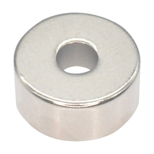 トラスコ ネオジム丸形磁石　皿ねじ穴付　外径１１ｍｍ×５ｍｍ　Ｍ３　１個入 TRUSCO　ネオジム磁石（丸形皿ねじ穴付） T11R05-M3-イメージ2