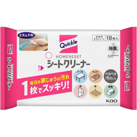 KAO クイックルホームリセット シートクリーナー 18枚入 FC016NW