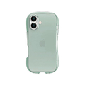 グルマンディーズ iPhone17用クリスタルクリアケース ライトブルー GMD-33LBL