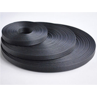 紺屋商事 紙バンド 黒 50m 10巻 FC60230-00000085
