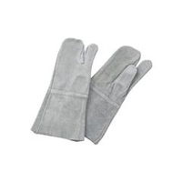 トラスコ中山 TRUSCO　溶接用牛床手袋3本指 TYK-T3