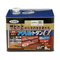 アサヒペン 油性高耐久アクリルトタンα 6KG ニュークリーム FC557NS