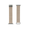 PGA Apple Watch 42/41/40/38mm用PUレザーマグネットバンド アイボリー PGAW41MG02IV