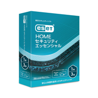 キャノンITソリューションズ ESET HOME セキュリティ エッセンシャル 3台1年 ESETﾎﾑｾｷﾕ3Y1ﾀﾞｲHDL