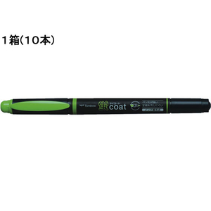 トンボ鉛筆 蛍コート 黄緑 10本 1箱(10本) F837819-WA-TC92-イメージ1