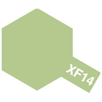 タミヤ アクリルミニ XF-14 明灰緑色 TｱｸﾘﾙﾐﾆXF14N