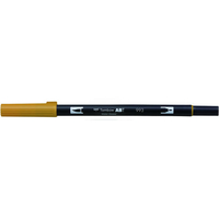 トンボ鉛筆 デュアルブラッシュペン ABT Chrome Orange F040124-AB-T993