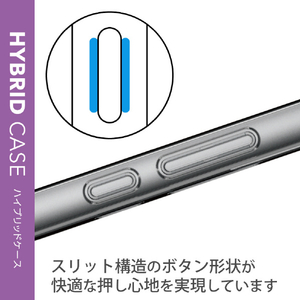 エレコム Galaxy A53 5G用ハイブリッドケース クリア PM-G224HVCKCR-イメージ3